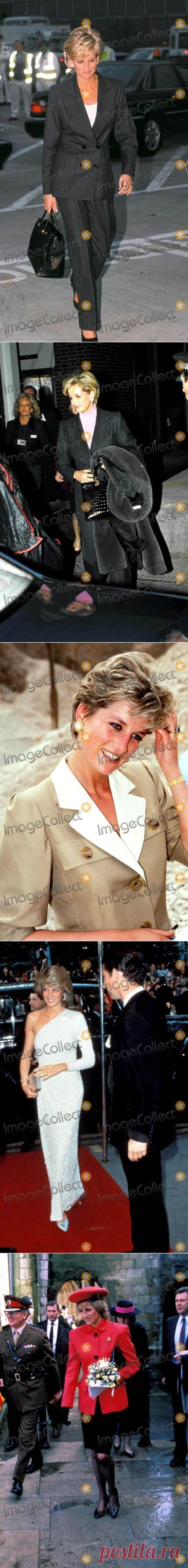 Photos and Pictures - Princess Diana Leaves For Washington D.C. London's Heathrow Airport Photo: Dave Parker-alpha-Globe Photos Inc 1996 Princessdianaretro