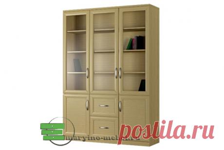 Библиограф - 4 трех дверный стеллаж, интернет - каталог "Мебель"