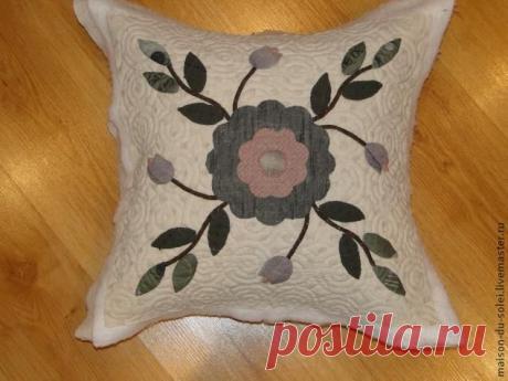 Шьем подушку