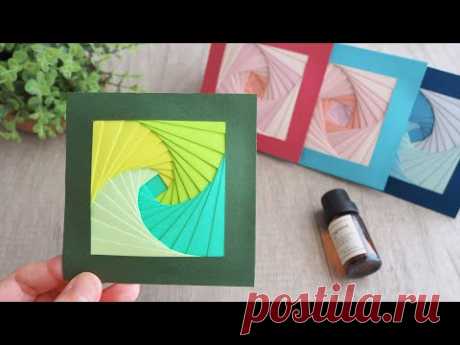 Как сделать открытку в стиле Iris Folding (с бесплатным шаблоном)