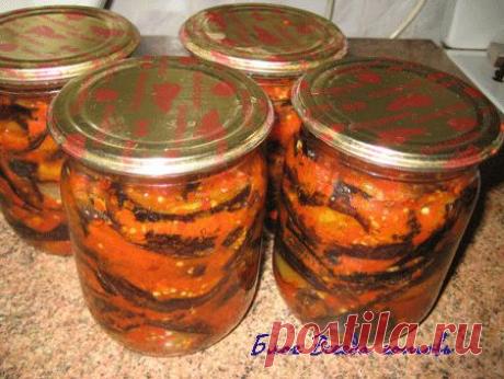 БАКЛАЖАНЫ ПО-ГРУЗИНСКИ.