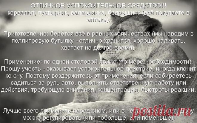 УСПОКОИТЕЛЬНОЕ СРЕДСТВО ..