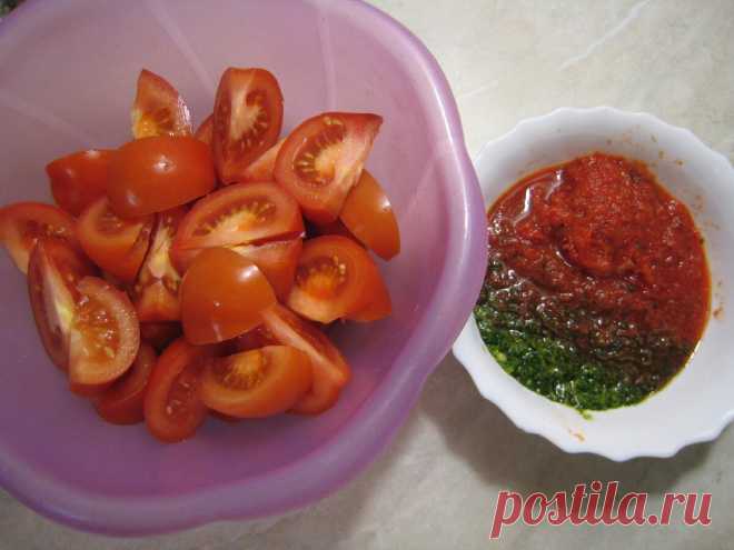 Ароматные маринованные дольки помидоров - просто и вкусно. Пошаговый рецепт с фото. | STASNET | Яндекс Дзен