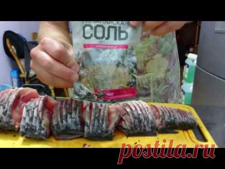 Жарим карпа без костей, оригинальным способом.