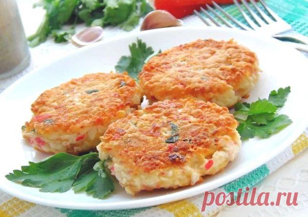 Котлеты из крабовых палочек. Пошаговый рецепт от Юлии Высоцкой