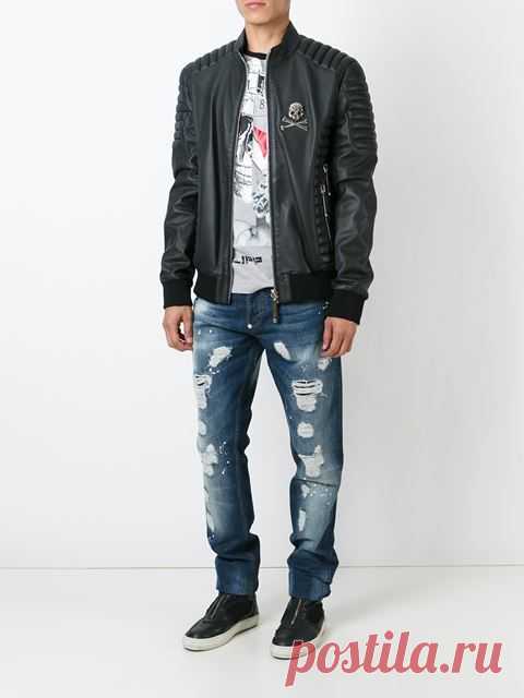 Philipp Plein Куртка 'superman' - Verso - Farfetch.com