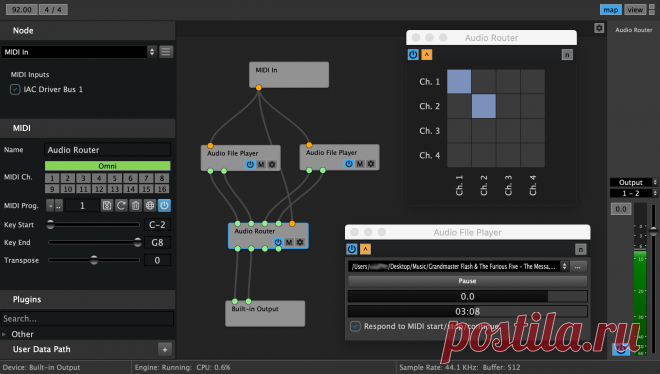 Element by Kushview -  Plug-in Chainer / Rack VST Plugin, Audio Units Plugin, VST 3 Plugin, AAX Plugin, LADSPA Plugin and Standalone Application Element by Kushview (@KVRAudio Product Listing): Element is a modular AU/VST/VST3 audio plugin host for live performance and the studio. Chain plugins together into effects racks and instruments. As an Instrument: Play virtual instruments by loading synth plugins. Use multiple graphs to switch programs instantly. As an Effects Rac...