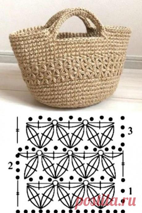 Прекрасные вязаные сумочки