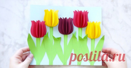 10 идей для весенних детских поделок из бумаги — I Love Hobby — Лучшие мастер-классы со всего мира!