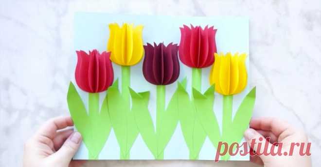 10 идей для весенних детских поделок из бумаги — I Love Hobby — Лучшие мастер-классы со всего мира!