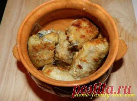 Рыба в горшочке/Сайт с пошаговыми рецептами с фото для тех кто любит готовить