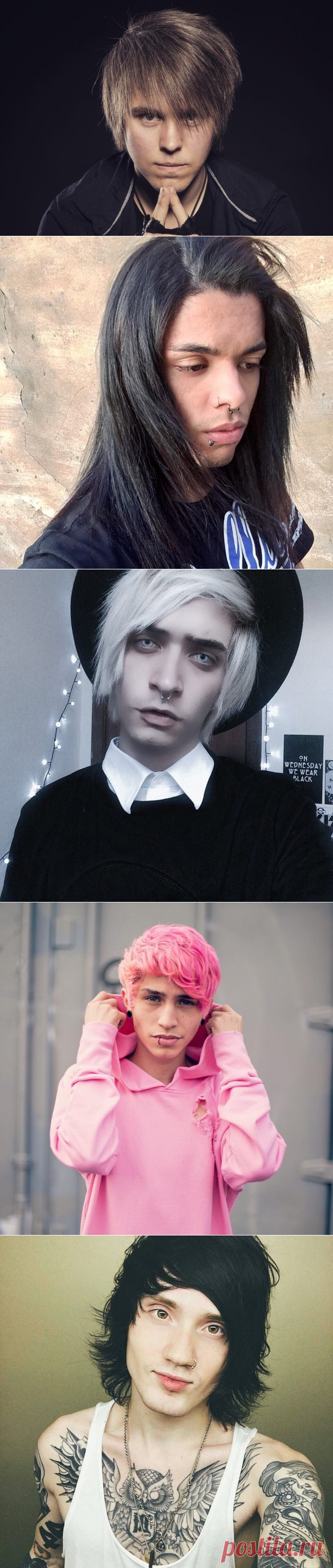 45 Cool Emo Hairstyles for Men - Combination of Flatter and Creativity