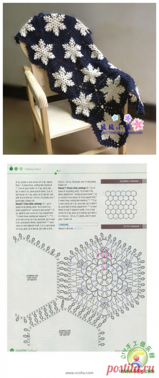 钩花隔断 给家一点温馨…_来自堆针线的图片分享-堆糖