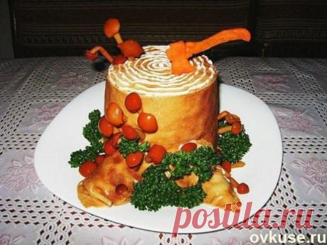 Салат &quot;Пенек &quot;