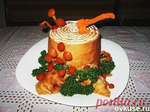 Салат "Пенек "