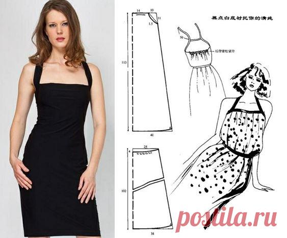 Как сшить сарафан, тунику или платье, выкройки и примеры предлагаемых моделей | Советы модницам