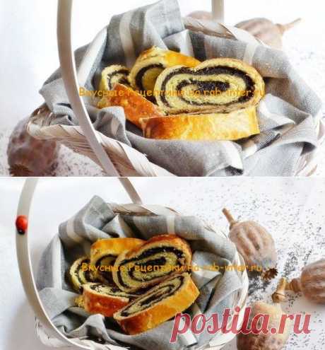 Рулет с маком. Рецепты выпечки с фото. | Вкусные Рецептики
