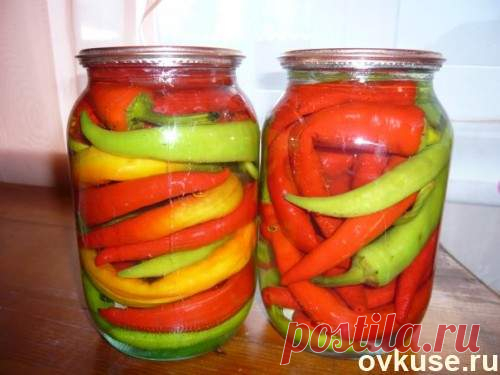 Пикантный острый перец на зиму - Простые рецепты Овкусе.ру