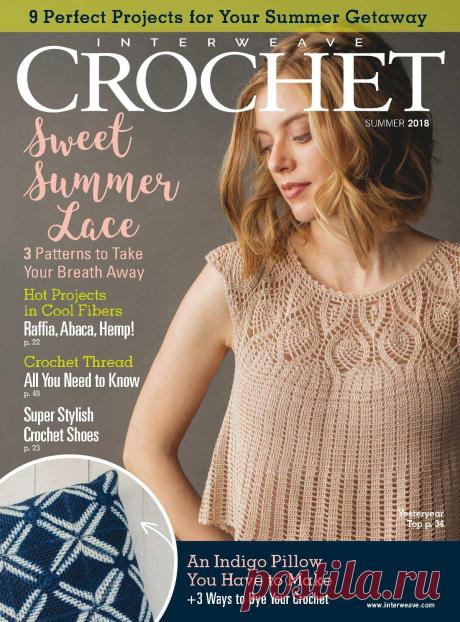 Журнал "Interweave Crochet" - Summer 2018г