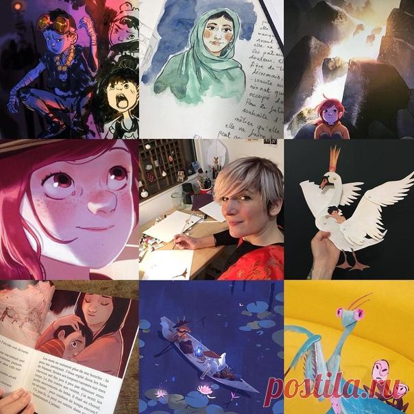 💬 День рождения Орели Нейре Сегодня отмечает сове 36-летие замечательная художница комикса «Дневники Вишенки» и крайне разносторонний творческий человек Орели Нейре. Орели родилась во французском городе Лионе. Когда она была маленькой, часто пряталась и читала всю ночь напролет, но еще больше она любила рисовать. Это в ее жизни абсолютно не изменилось — она много работает, чтобы ее идеи претворились в жизнь. 📕 Прочитать комиксы о Вишенке с ее волшебными иллюстрациями → mif.to/vkdvishenki