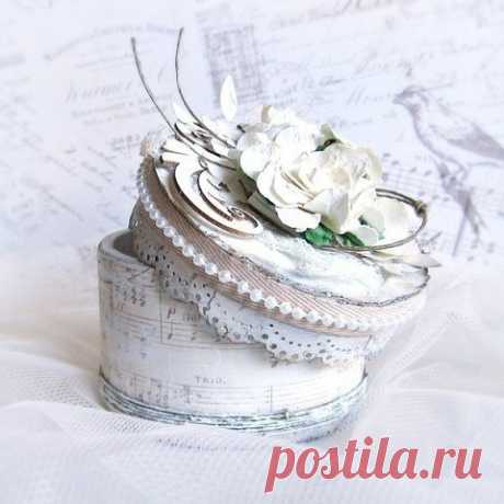 Коробочка из бобины от скотча