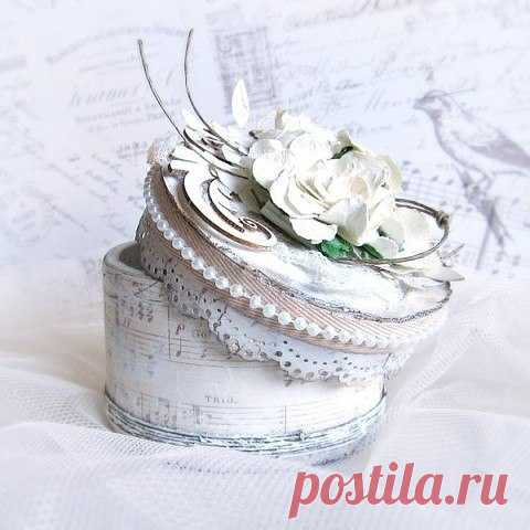 Коробочка из бобины от скотча