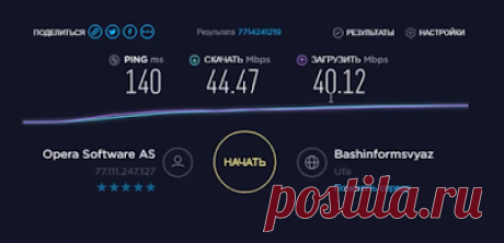 Персональный компьютер: Способы проверки скорости интернета