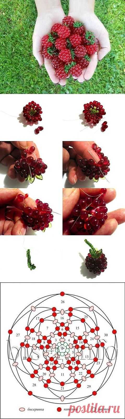 Малина из бисера
