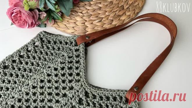 НА ПЛЯЖ И В ГОРОД  ИДЕАЛЬНЫЙ ВАРИАНТ НА ЛЕТО И ВЕСНУ  СУМКА КРЮЧКОМ, ВЯЗАНАЯ ЛЕТНЯЯ СУМКА