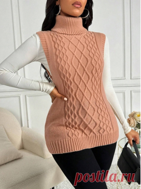 Безрукавка в ретро стиле (схема узора)