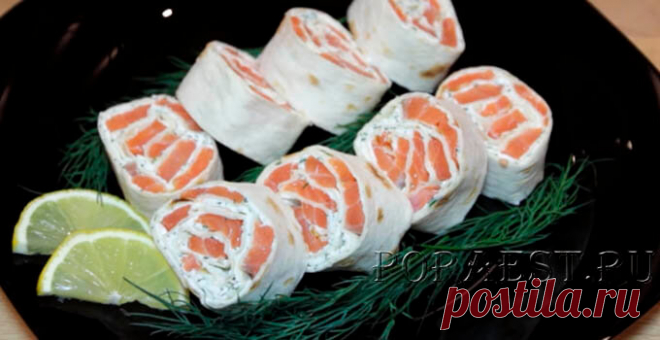 Рулеты из лаваша с красной рыбой - 8 пошаговых рецептов Вкусная и красивая закуска - рулеты из лаваша с красной рыбой, дополнив их другими ингредиентами можно делать каждый раз с новым вкусом.
