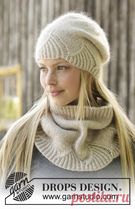 Новая шапочка для себя любимой! Выбираем и вяжем спицами!