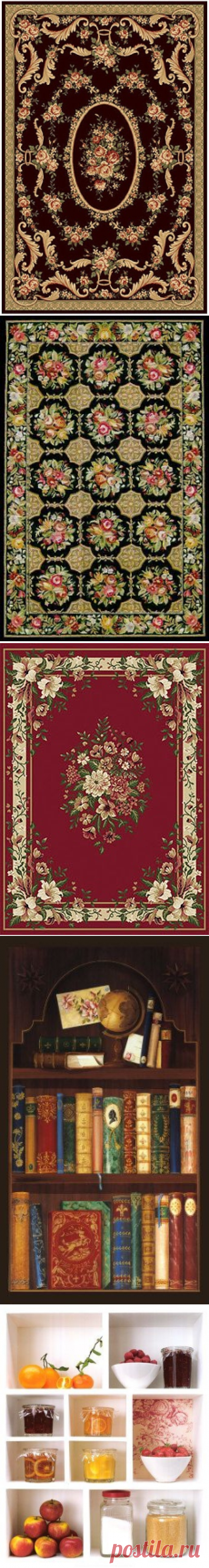 Прикольные мелкие картинки для кукольного домика.