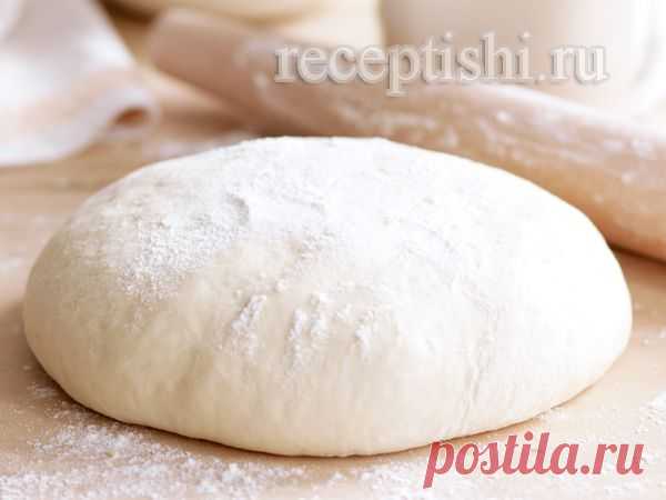 Тесто дрожжевое постное безопарное