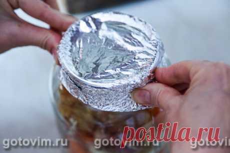 Курица в банке. Рецепт с фото / Готовим.РУ