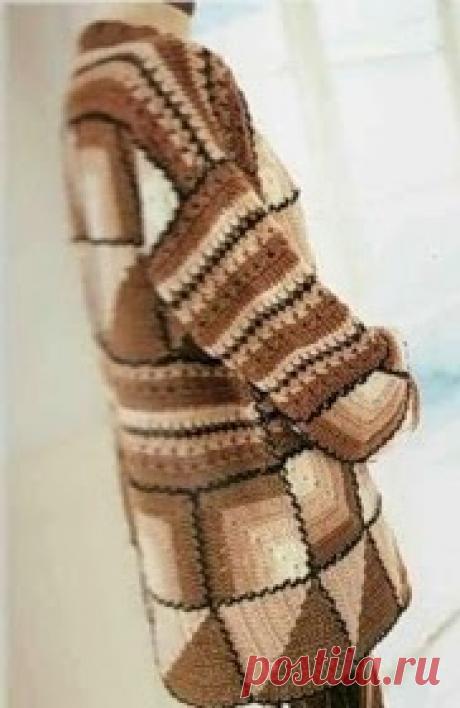 Como No Tempo da Vovó: SWEATER EM CROCHÊ COM GRÁFICOS