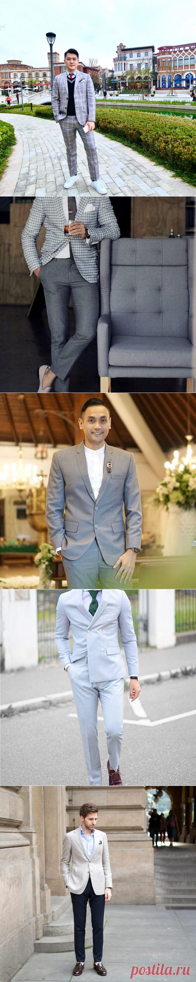 30 Outstanding Light Gray Suit Ideas - Show Off Your Style