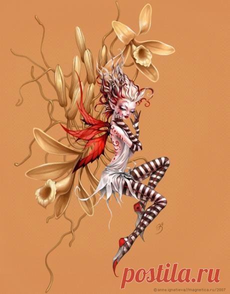 Работы художницы Анны Игнатьевой/ Раздел &quot;Феи&quot; (44 работ) » Картины, художники, фотографы на Nevsepic