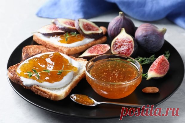 Сладкий джем из инжира — Домашняя кулинария
