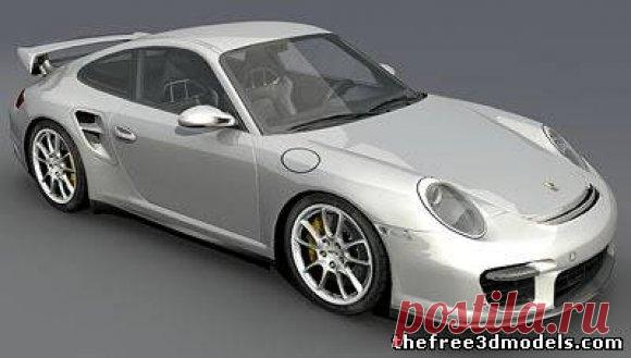 Porsche 911 GT2 Free 3D Model - .obj .max - Free3D