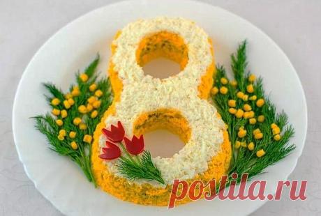 Как красиво подать закуски на 8 Марта. Может и Вам пригодится подборка идей.