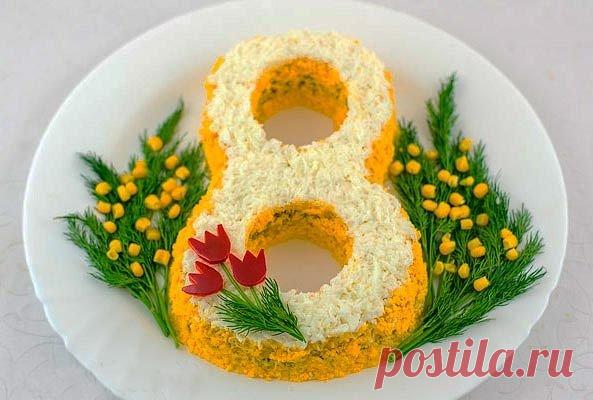 Как красиво подать закуски на 8 Марта. Может и Вам пригодится подборка идей.