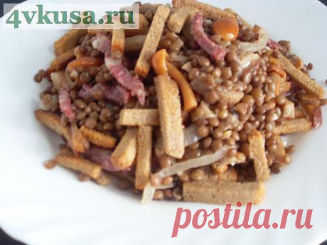 Салат &quot;Чечевичка&quot; | 4vkusa.ru