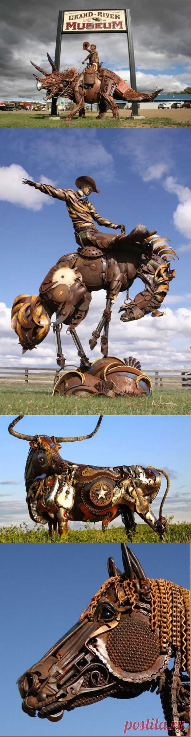 Дикий Запад в металле от Джона Лопеса - Ярмарка Мастеров - ручная работа, handmade