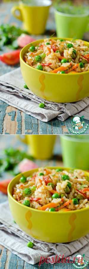 Плов из курицы с овощами - кулинарный рецепт