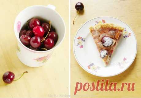 Вишневый пирог с ванильным нутром - Home is in the kitchen — LiveJournal
