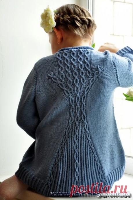 Кардиган Cabletta Junior by Hanna Maciejewska