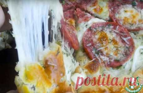 Пицца с самой вкусной корочкой Кулинарный рецепт
