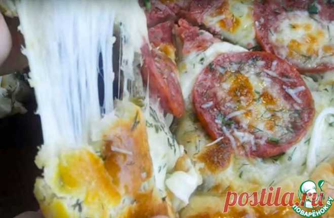 Пицца с самой вкусной корочкой Кулинарный рецепт