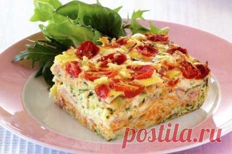 Вкуснейшая овощная запеканка
на 100грамм - 63.67 ккалБ/Ж/У - 4.49/3.48/3.97